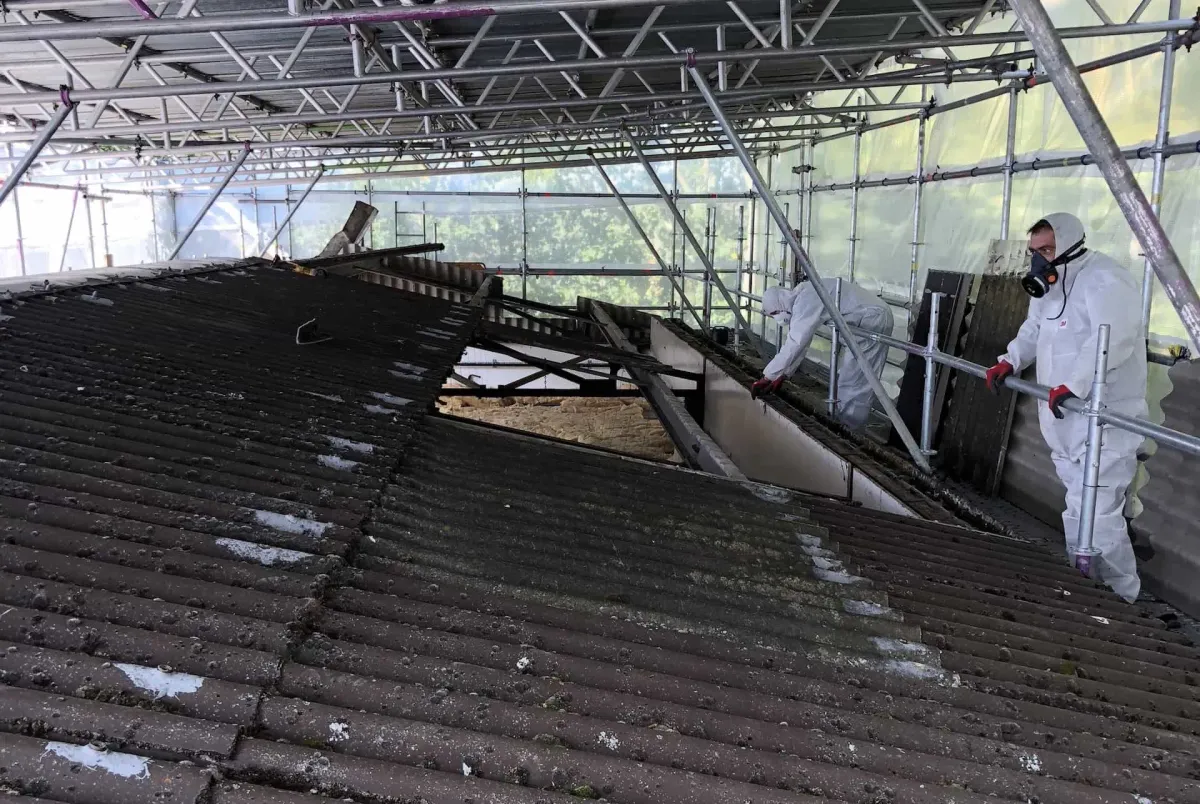 Professional asbestos roof removal in Cape Town